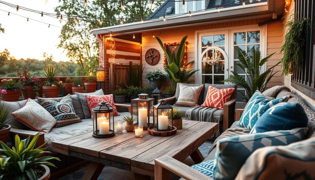 cozy patio styling cozy patio styling