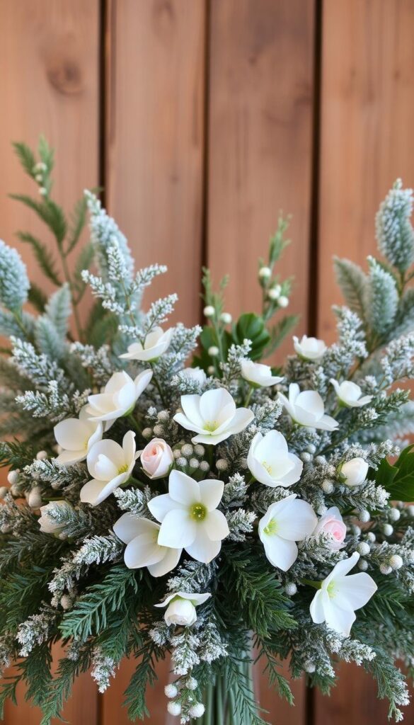 artificial winter floral arrangements artificial winter floral arrangements