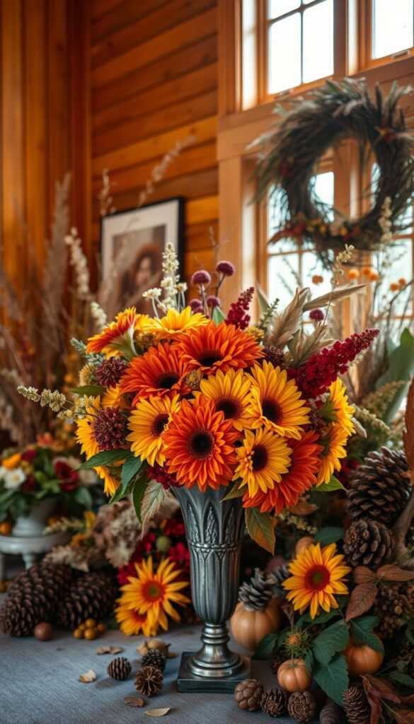 autumn floral displays autumn floral displays
