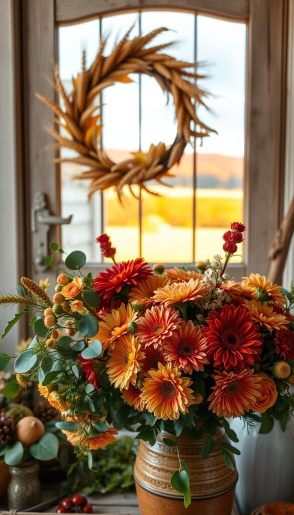 autumn home decor flowers autumn home decor flowers