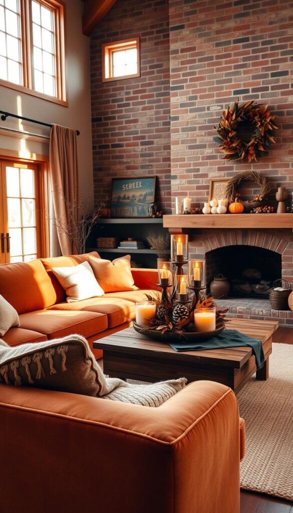 autumn home decor living room autumn home decor living room