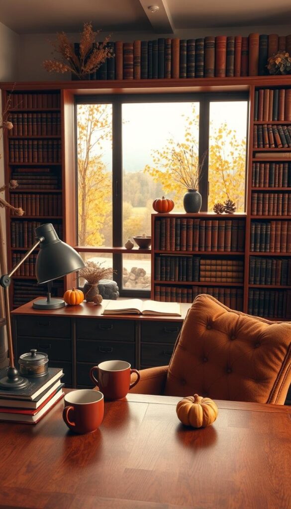 autumn home office decor autumn home office decor