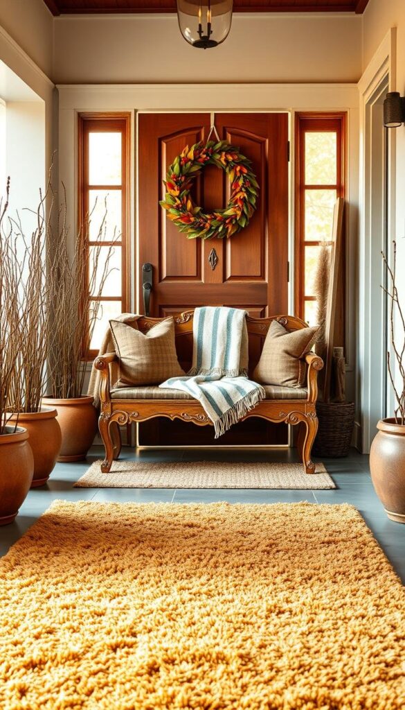 cozy autumn entryway ideas cozy autumn entryway ideas