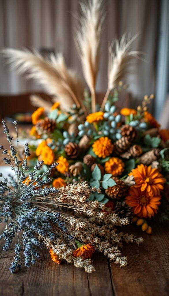 dried flowers in seasonal floral decor dried flowers in seasonal floral decor