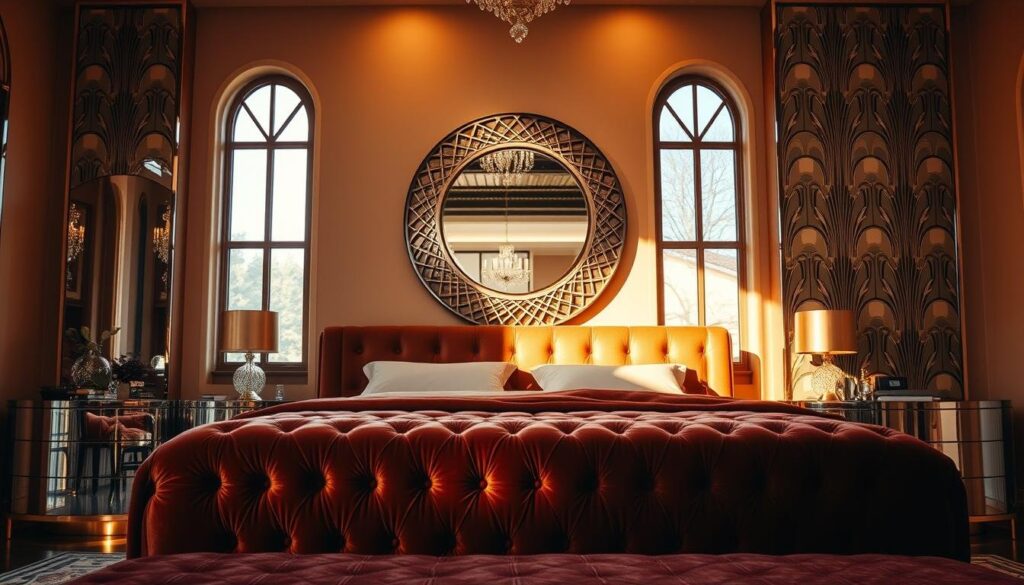 elegant Art Deco bedroom design elegant Art Deco bedroom design