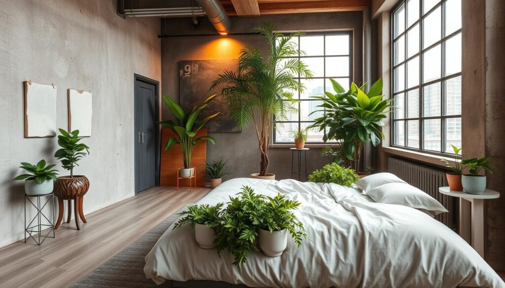 industrial bedroom decor with plants industrial bedroom decor with plants