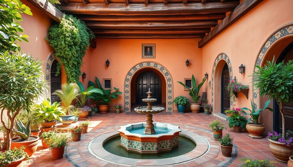 mexican garden hacienda style mexican garden hacienda style