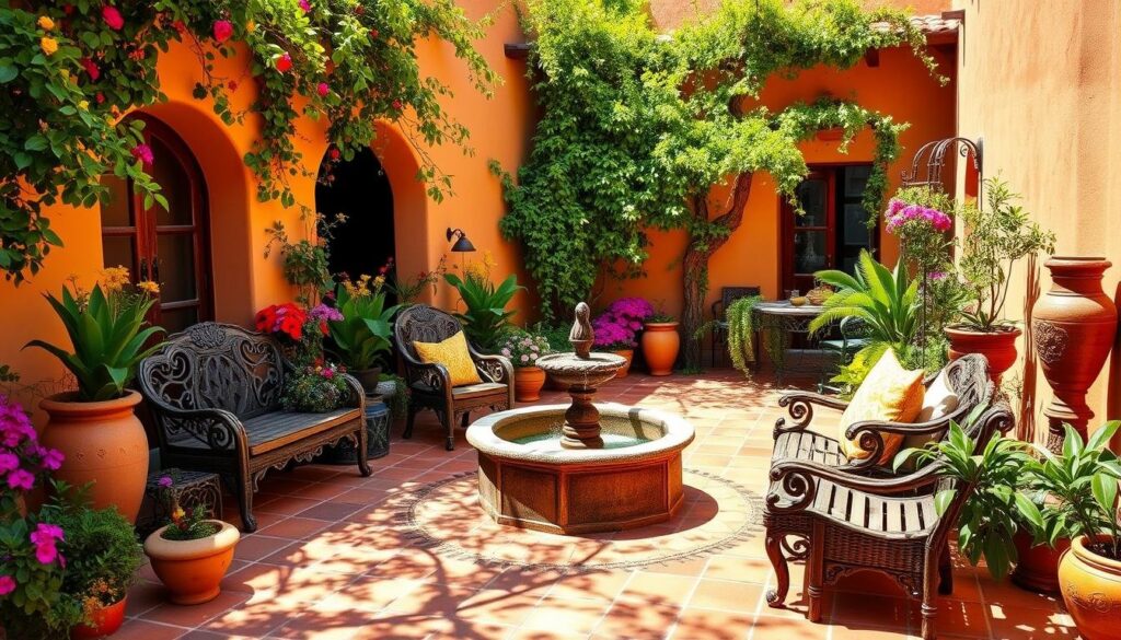 mexican garden hacienda style mexican garden hacienda style