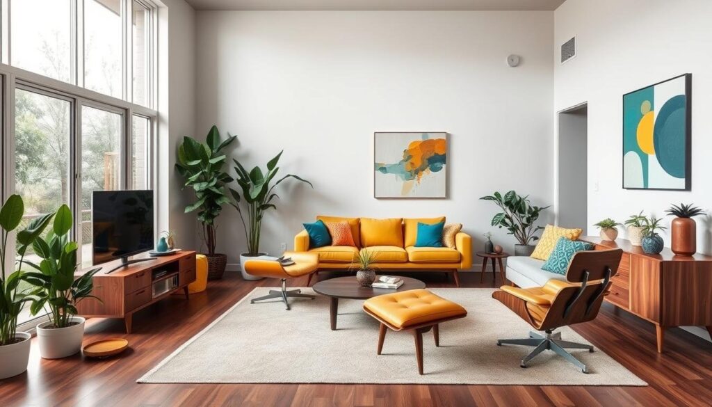 mid-century modern living room mid-century modern living room