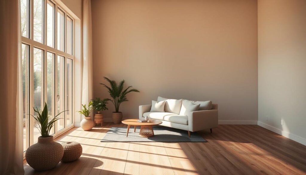 natural light in a minimalist living room natural light in a minimalist living room