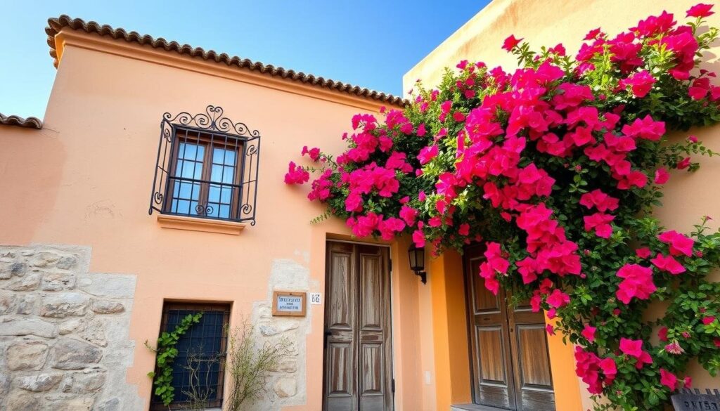 old mexican house facade old mexican house facade