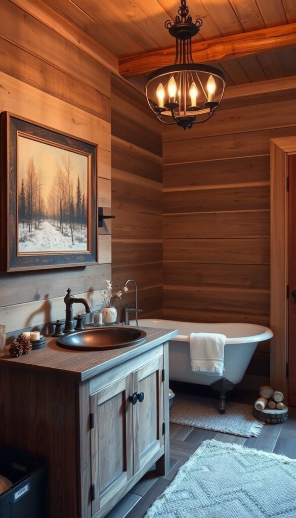 rustic bathroom accents rustic bathroom accents
