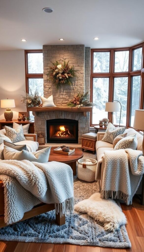 stylish winter home decor stylish winter home decor