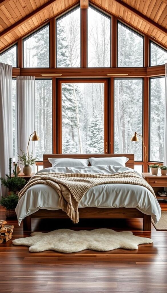 winter-themed bedroom design winter-themed bedroom design
