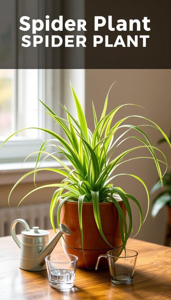 Spider Plant watering guide Spider Plant watering guide